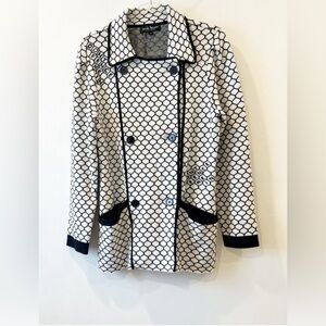 Defiant Heritage Don’t Fence Me In Cotton Cashmere Peacoat